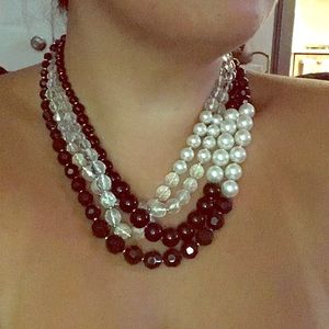 White House Black Market Costume Necklace